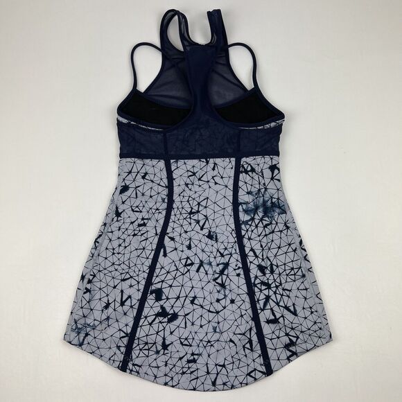 LULULEMON Pedal Pace Tank Shirt Star Crushed Silver Fox Deep Navy Athletic Top 4 - Picture 8 of 10